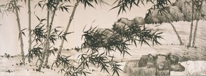 Bambù sotto la pioggia primaverile da Chinese Xia Chang